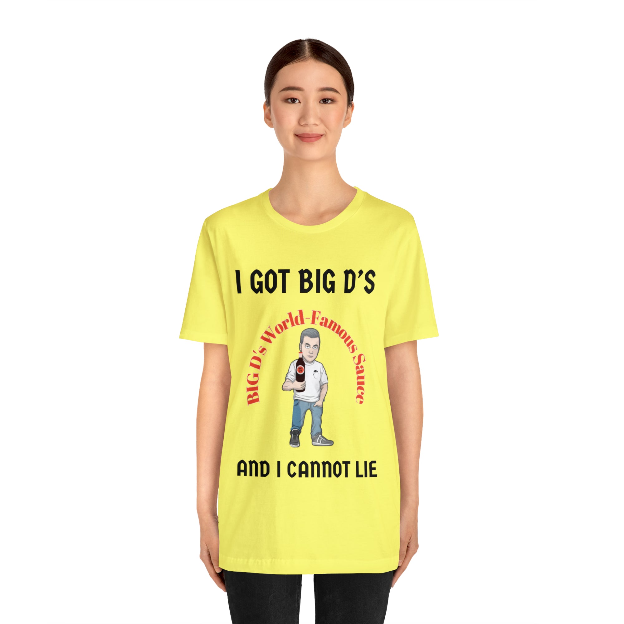 "I Got Big D's and I Cannot Lie!" Unisex Jersey Short Sleeve Tee