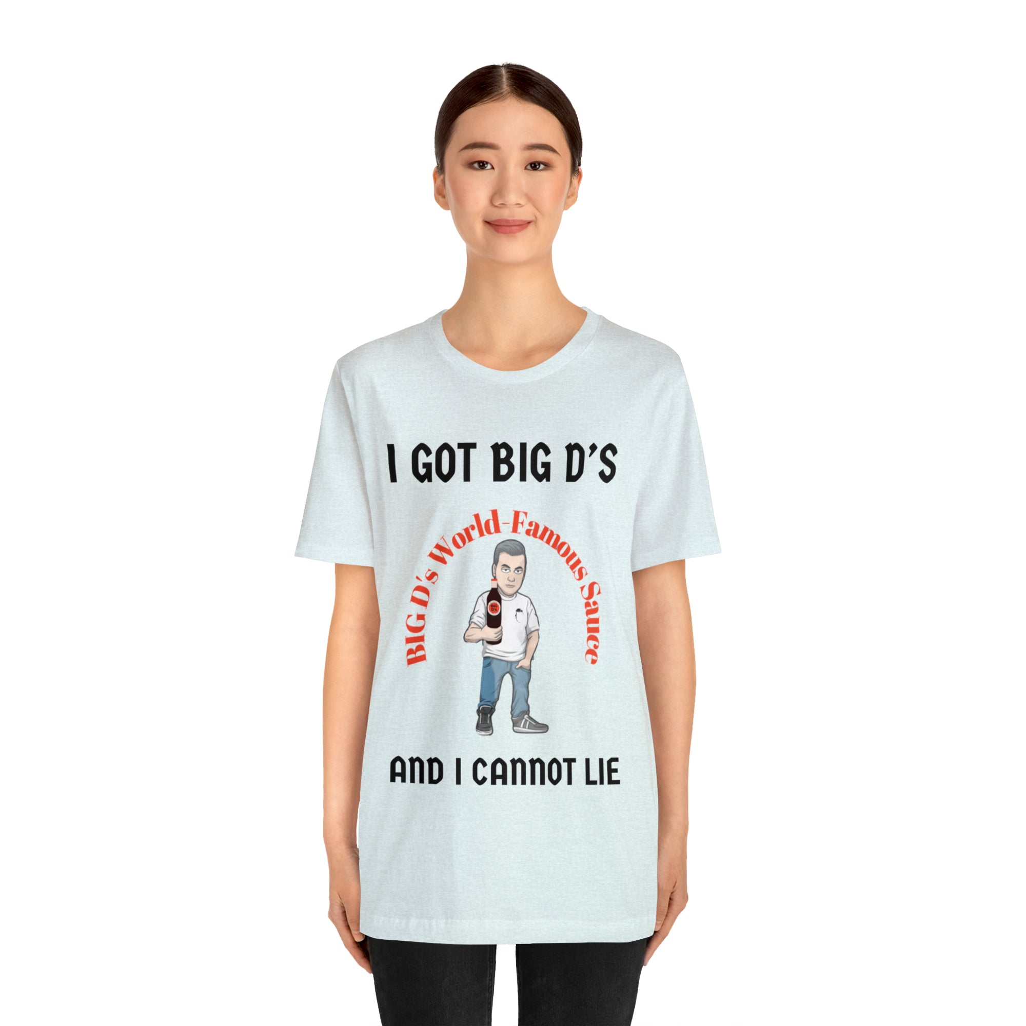 "I Got Big D's and I Cannot Lie!" Unisex Jersey Short Sleeve Tee