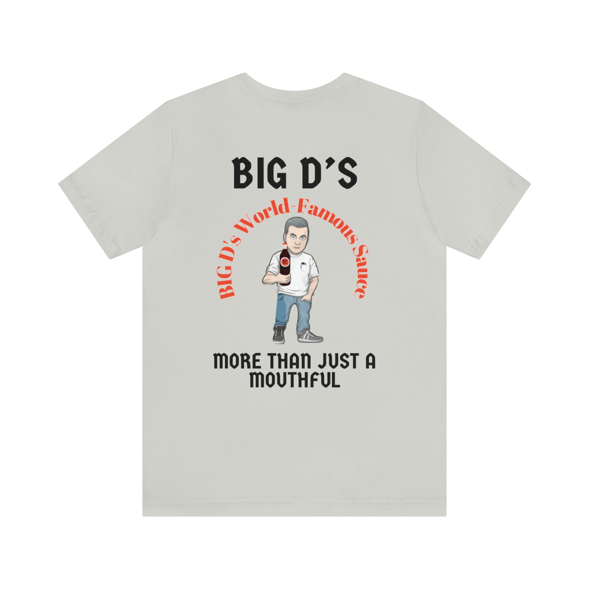 Big D's Plain Front Tee (Big Design on Back)