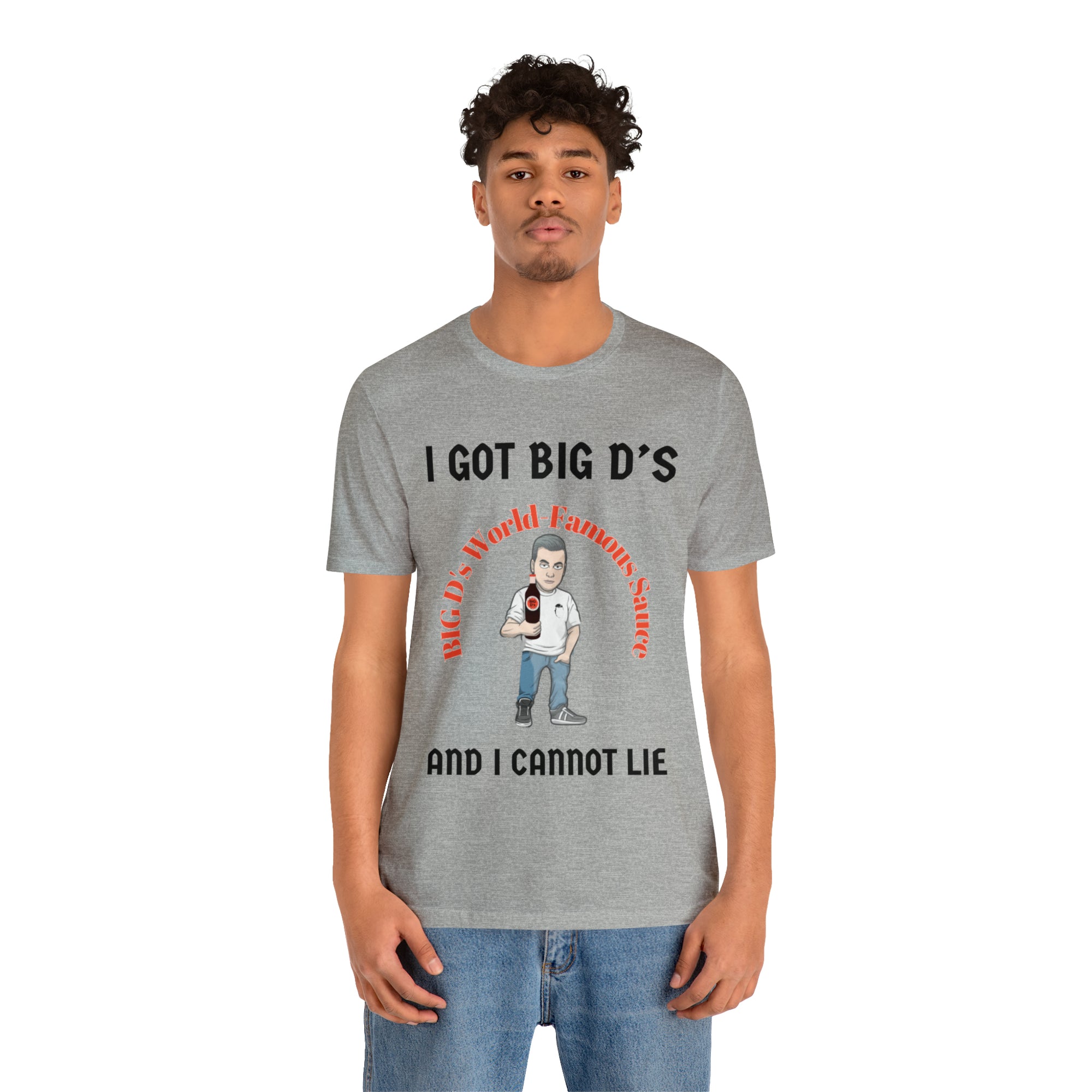"I Got Big D's and I Cannot Lie!" Unisex Jersey Short Sleeve Tee