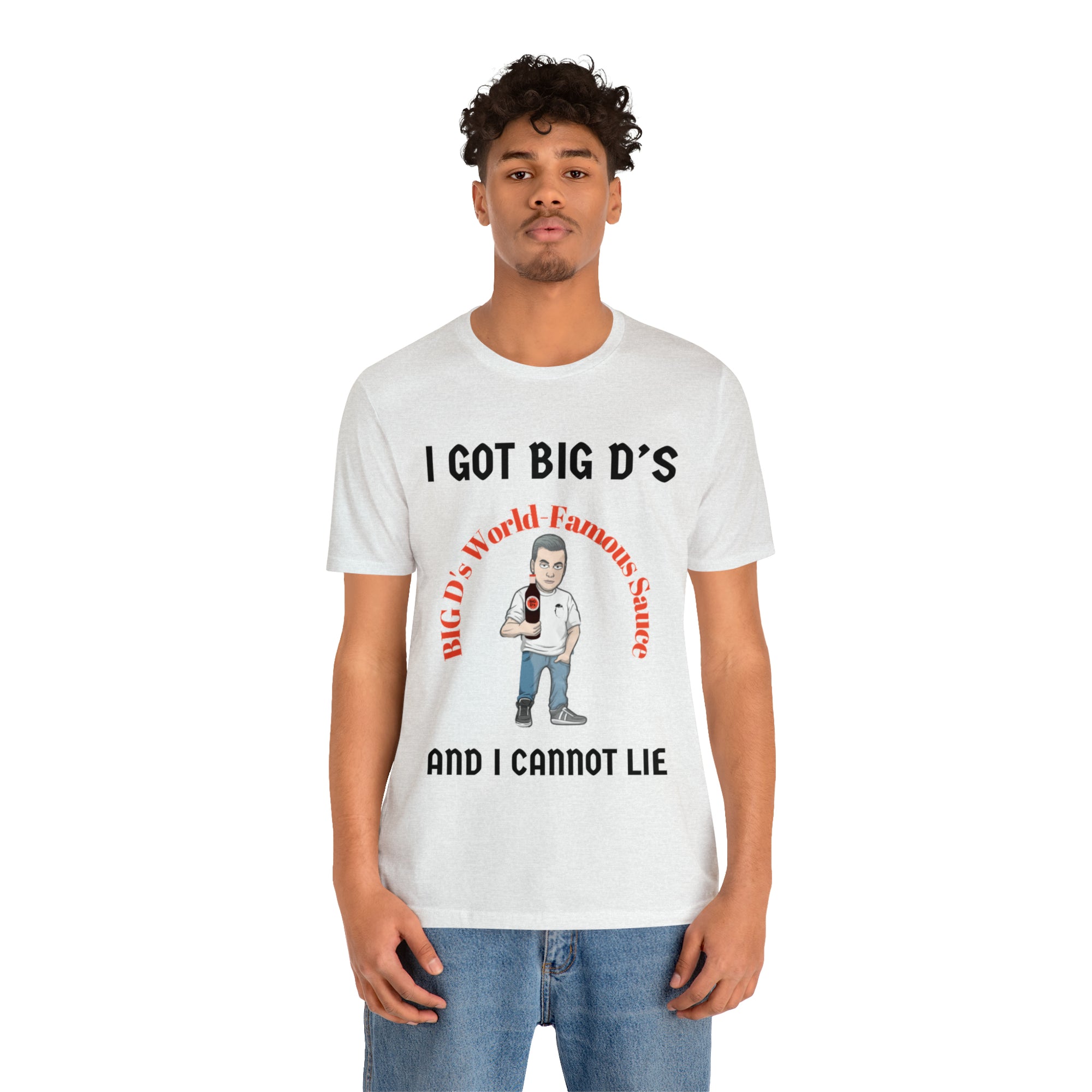 "I Got Big D's and I Cannot Lie!" Unisex Jersey Short Sleeve Tee