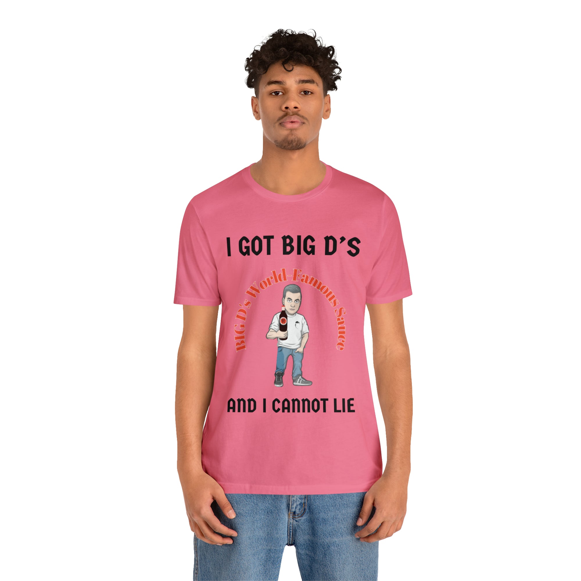 "I Got Big D's and I Cannot Lie!" Unisex Jersey Short Sleeve Tee