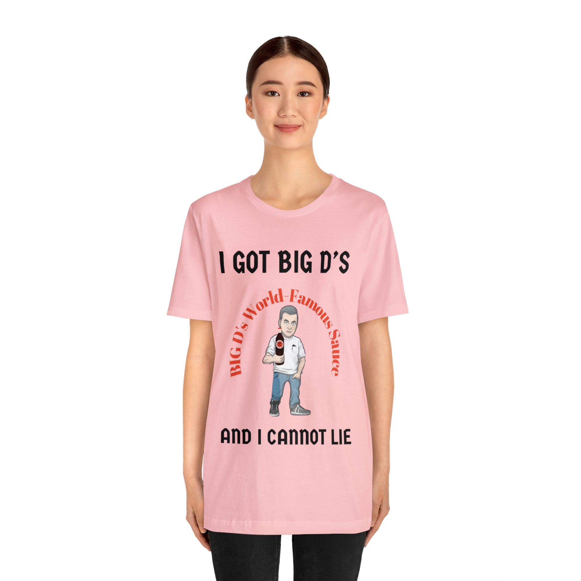 "I Got Big D's and I Cannot Lie!" Unisex Jersey Short Sleeve Tee