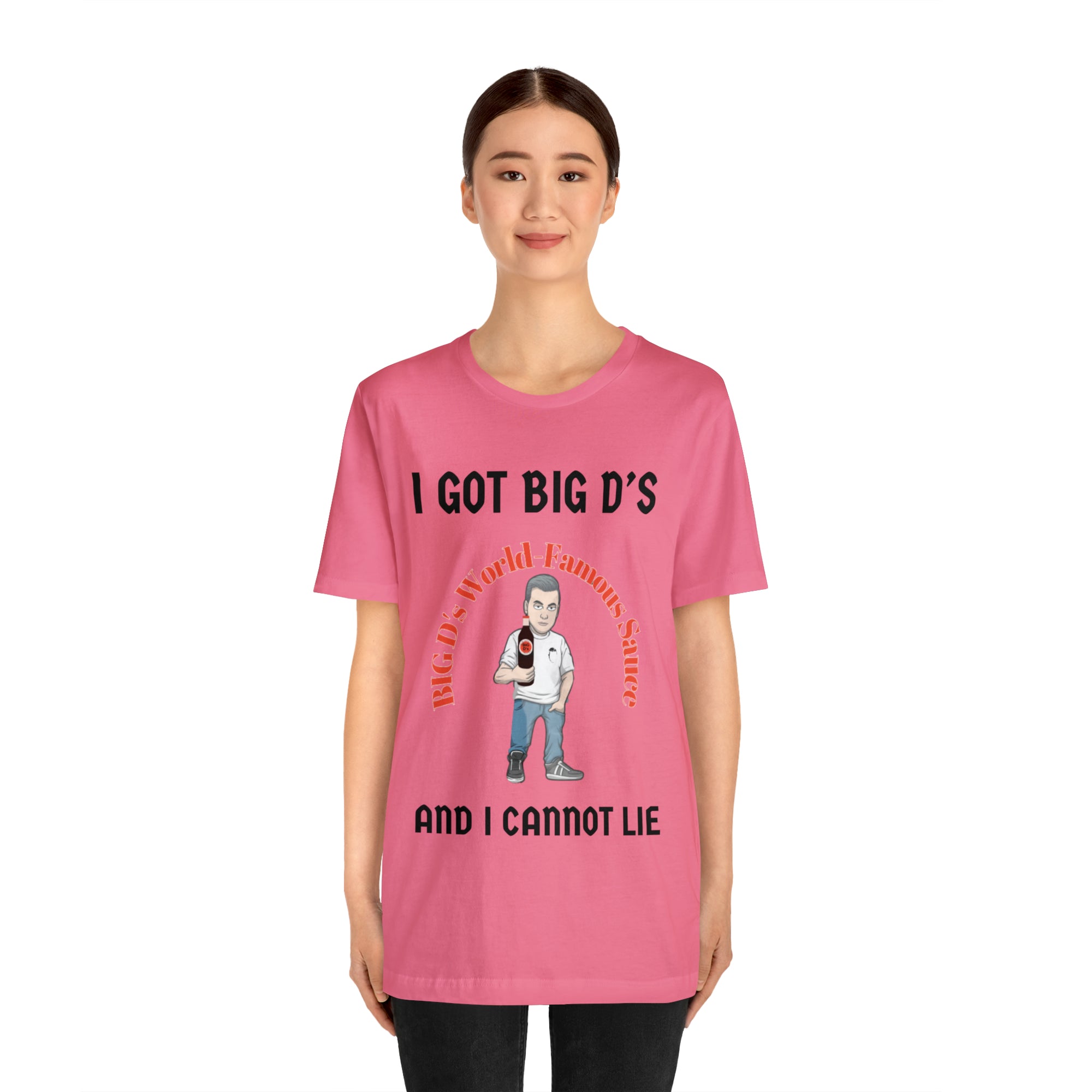 "I Got Big D's and I Cannot Lie!" Unisex Jersey Short Sleeve Tee