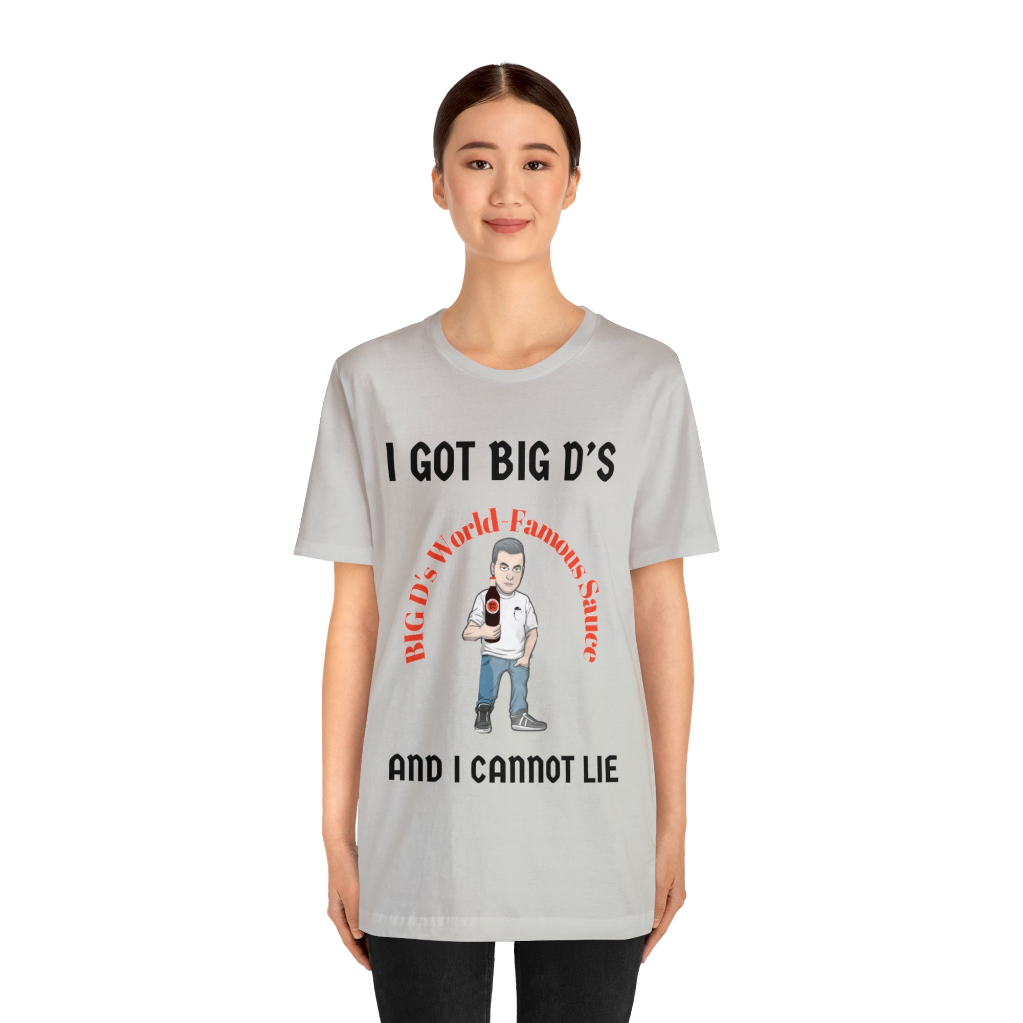 "I Got Big D's and I Cannot Lie!" Unisex Jersey Short Sleeve Tee