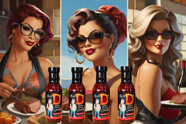 MILFs Agree: Big D's World Famous Sauce is a Tantalizing Treat and Can Spice Up Your Life (and Your BBQ)